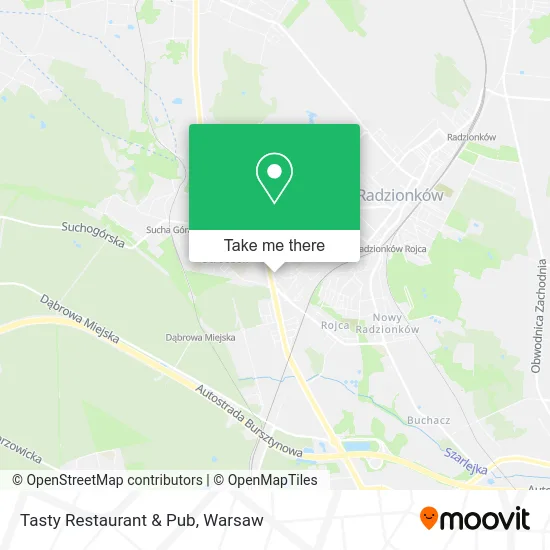 Карта Tasty Restaurant & Pub