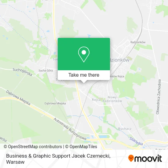 Карта Business & Graphic Support Jacek Czernecki