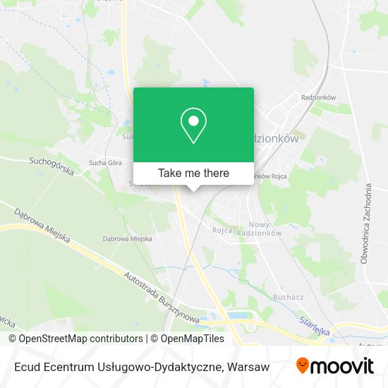 Ecud Ecentrum Usługowo-Dydaktyczne map