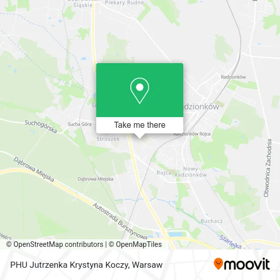 Карта PHU Jutrzenka Krystyna Koczy