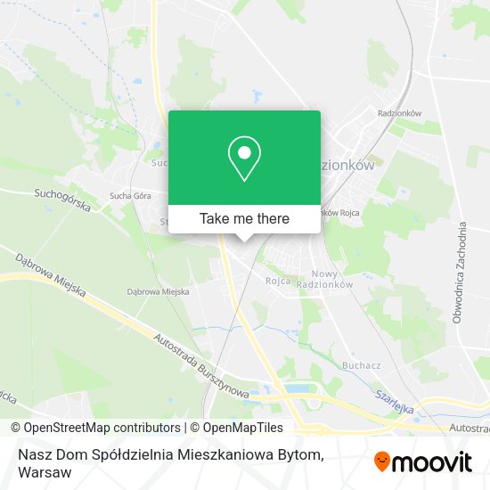 Nasz Dom Spółdzielnia Mieszkaniowa Bytom map