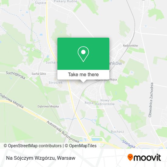 Na Sójczym Wzgórzu map