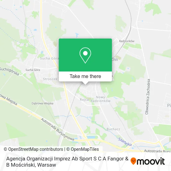 Agencja Organizacji Imprez Ab Sport S C A Fangor & B Mościński map