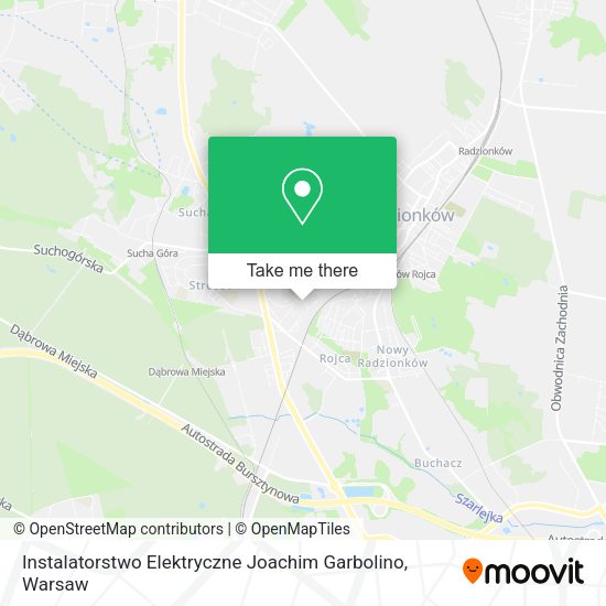 Instalatorstwo Elektryczne Joachim Garbolino map