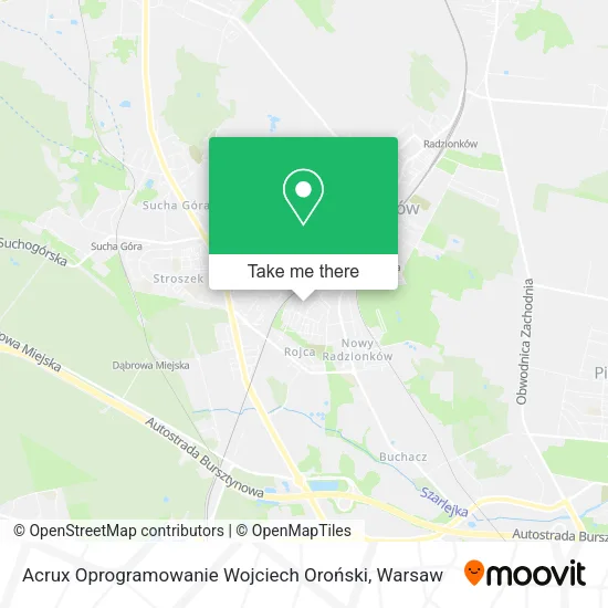 Карта Acrux Oprogramowanie Wojciech Oroński