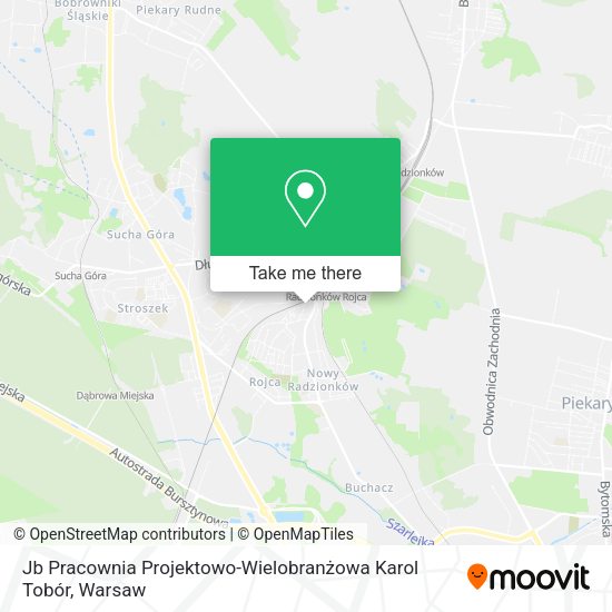 Jb Pracownia Projektowo-Wielobranżowa Karol Tobór map