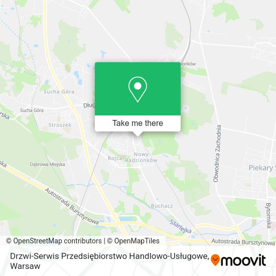 Drzwi-Serwis Przedsiębiorstwo Handlowo-Usługowe map