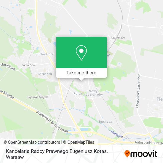 Kancelaria Radcy Prawnego Eugeniusz Kotas map