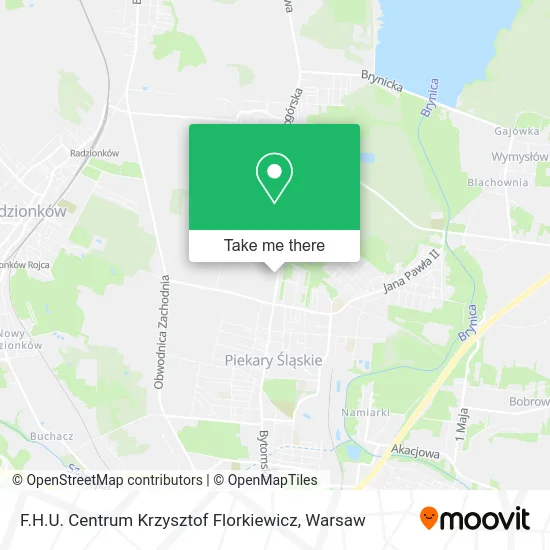 Карта F.H.U. Centrum Krzysztof Florkiewicz