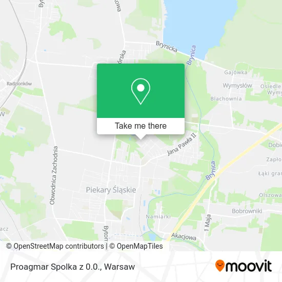 Карта Proagmar Spolka z 0.0.