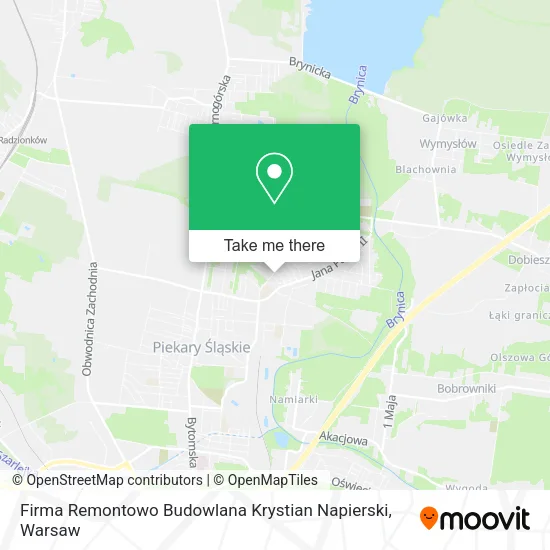 Карта Firma Remontowo Budowlana Krystian Napierski