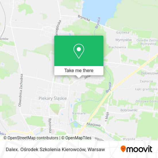 Dalex. Ośrodek Szkolenia Kierowców map