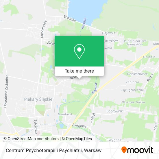 Centrum Psychoterapii i Psychiatrii map