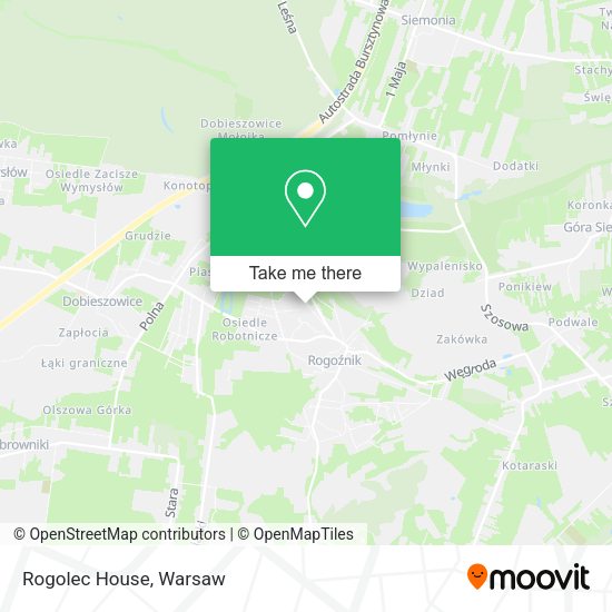 Rogolec House map