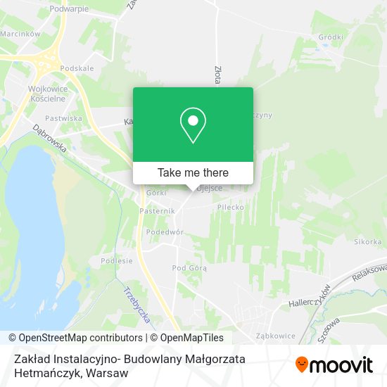 Zakład Instalacyjno- Budowlany Małgorzata Hetmańczyk map