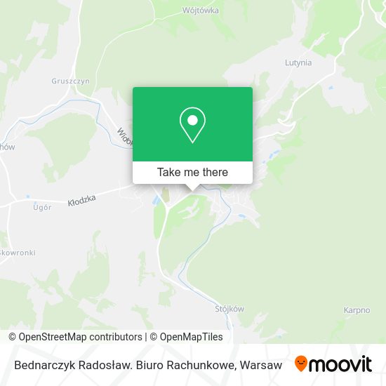 Bednarczyk Radosław. Biuro Rachunkowe map