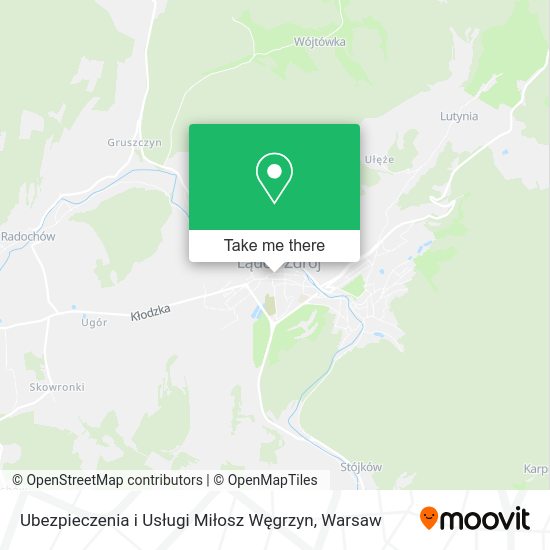 Ubezpieczenia i Usługi Miłosz Węgrzyn map