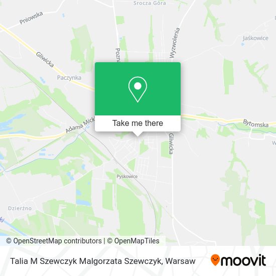 Talia M Szewczyk Malgorzata Szewczyk map