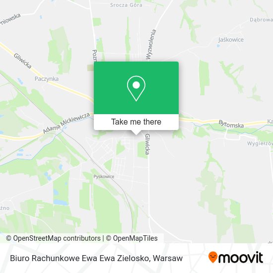 Biuro Rachunkowe Ewa Ewa Zielosko map