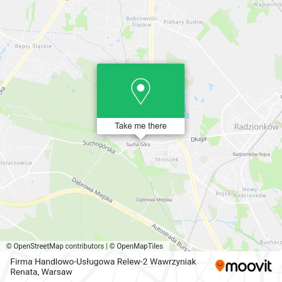 Firma Handlowo-Usługowa Relew-2 Wawrzyniak Renata map