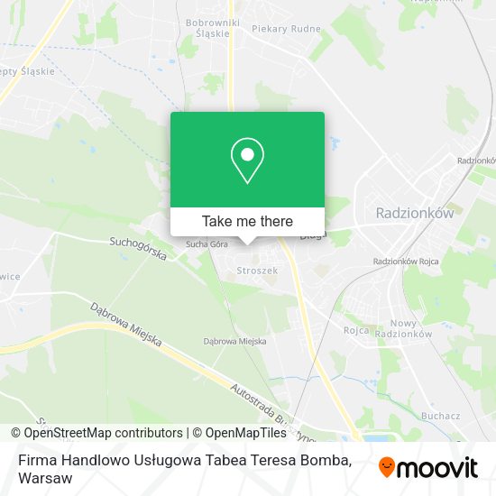 Firma Handlowo Usługowa Tabea Teresa Bomba map