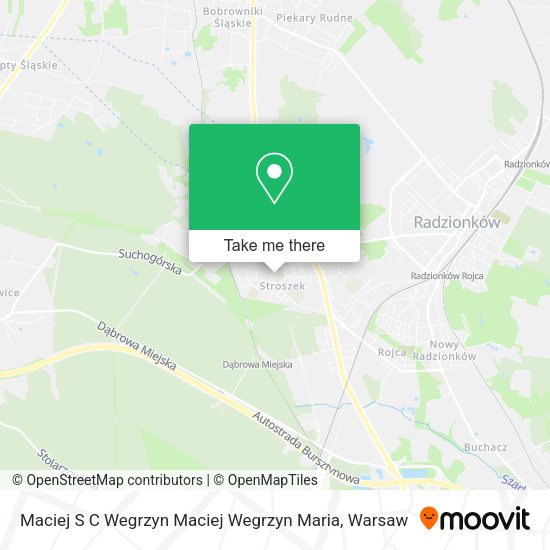 Maciej S C Wegrzyn Maciej Wegrzyn Maria map