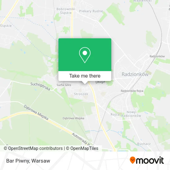 Bar Piwny map