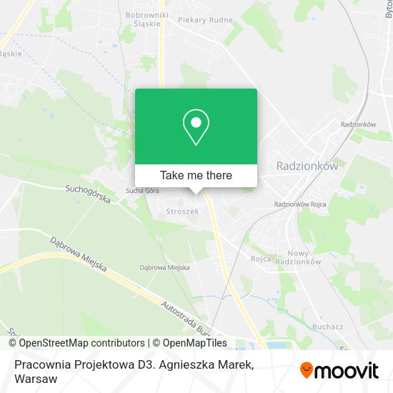 Pracownia Projektowa D3. Agnieszka Marek map