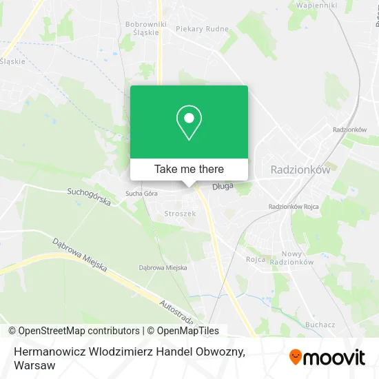 Hermanowicz Wlodzimierz Handel Obwozny map