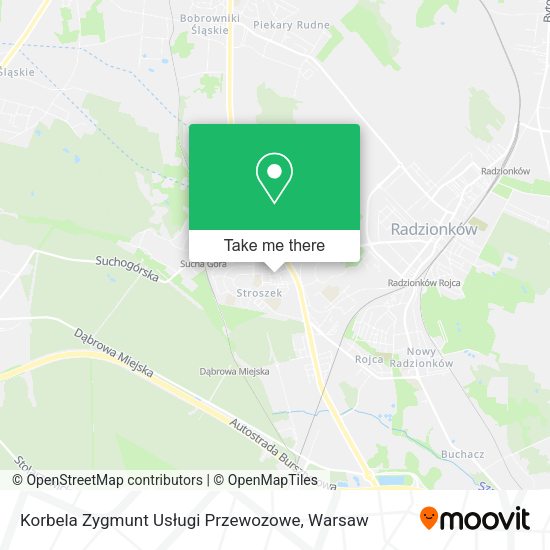 Карта Korbela Zygmunt Usługi Przewozowe