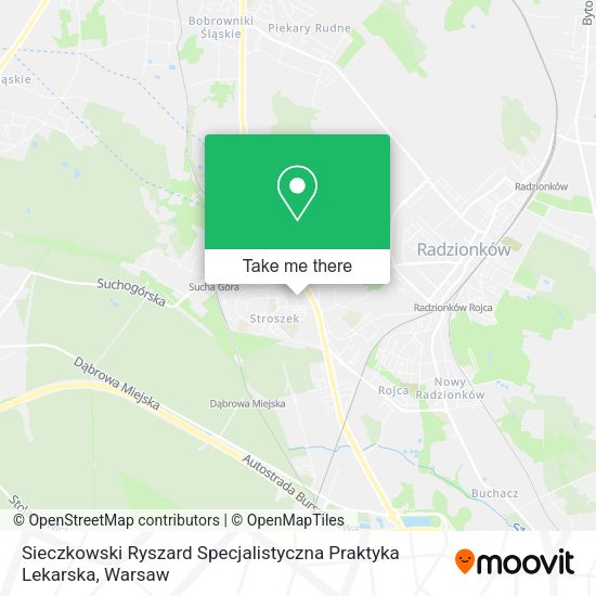 Sieczkowski Ryszard Specjalistyczna Praktyka Lekarska map