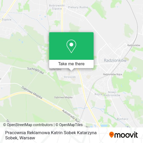 Pracownia Reklamowa Katrin Sobek Katarzyna Sobek map