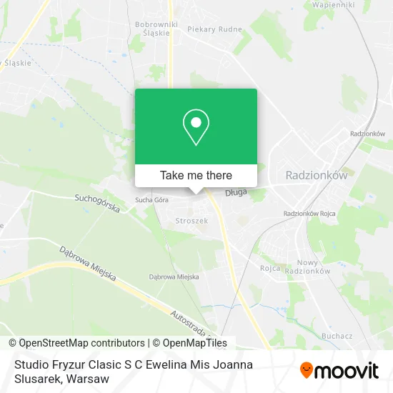 Studio Fryzur Clasic S C Ewelina Mis Joanna Slusarek map