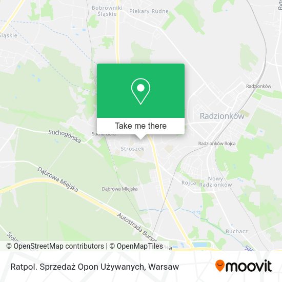 Ratpol. Sprzedaż Opon Używanych map