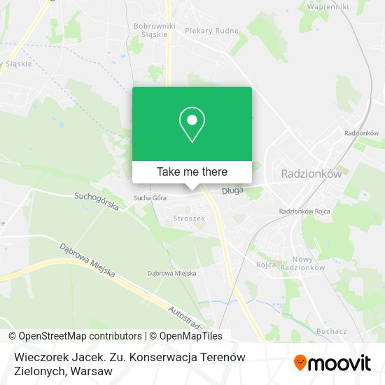 Wieczorek Jacek. Zu. Konserwacja Terenów Zielonych map