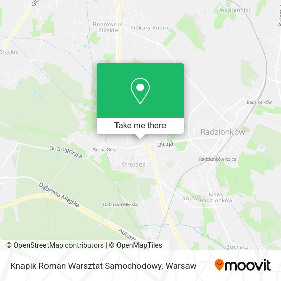 Knapik Roman Warsztat Samochodowy map