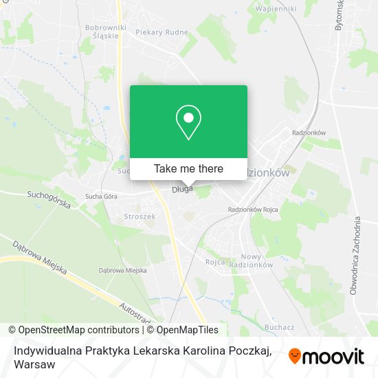 Indywidualna Praktyka Lekarska Karolina Poczkaj map