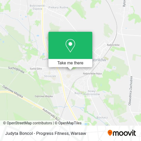 Judyta Boncol - Progress Fitness map