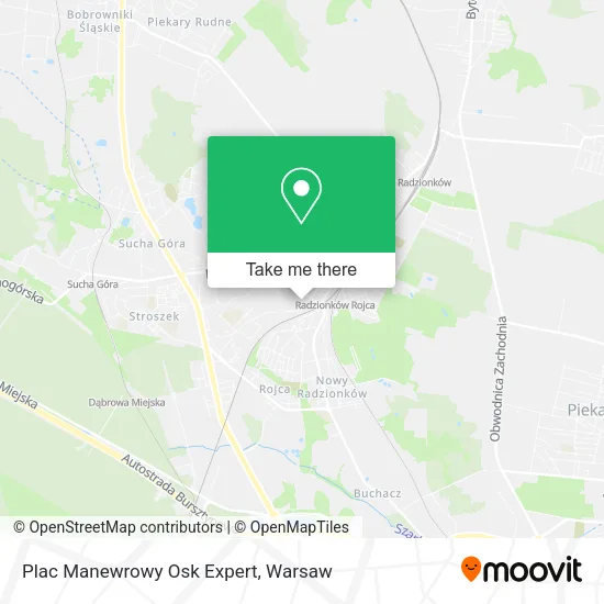 Карта Plac Manewrowy Osk Expert