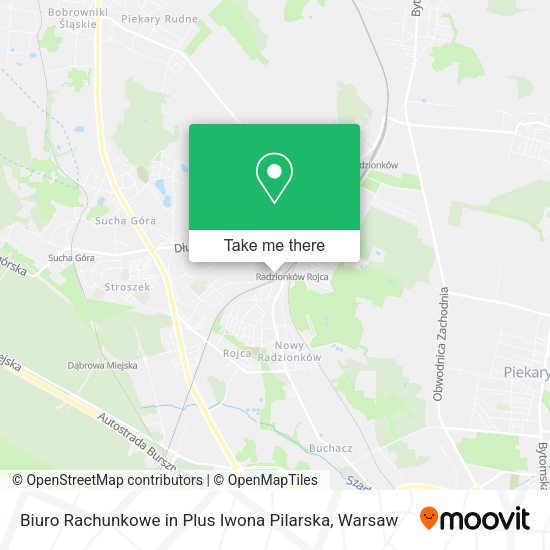 Biuro Rachunkowe in Plus Iwona Pilarska map