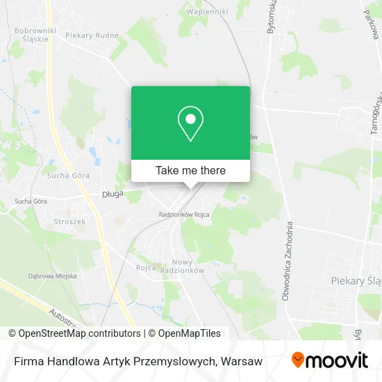 Карта Firma Handlowa Artyk Przemyslowych