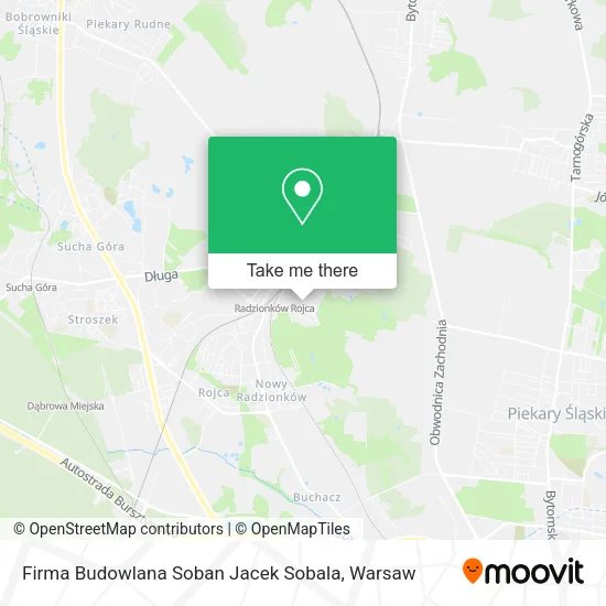Карта Firma Budowlana Soban Jacek Sobala