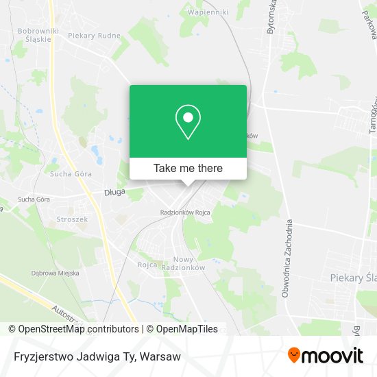 Fryzjerstwo Jadwiga Ty map