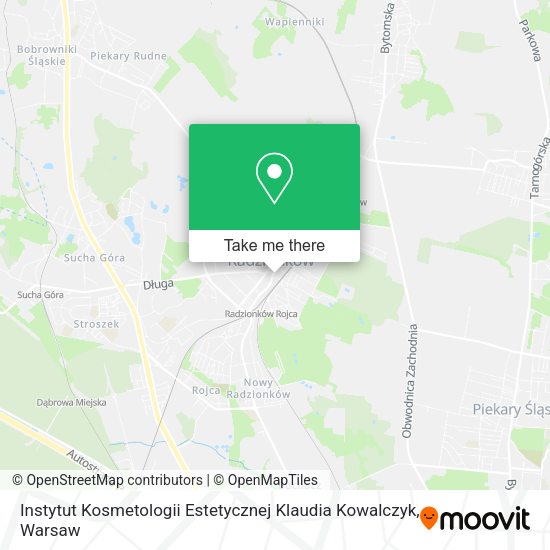 Instytut Kosmetologii Estetycznej Klaudia Kowalczyk map