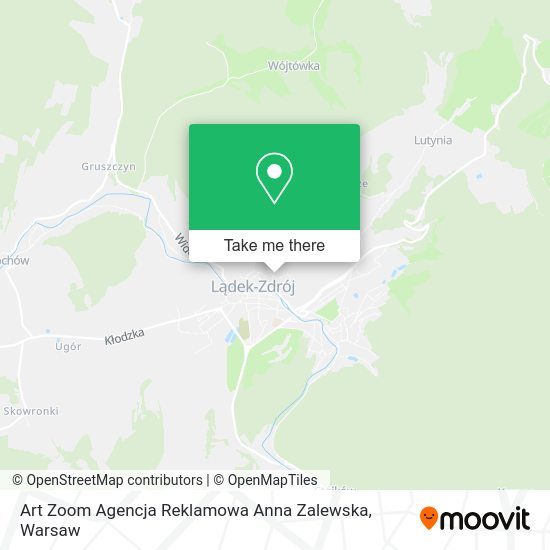 Art Zoom Agencja Reklamowa Anna Zalewska map