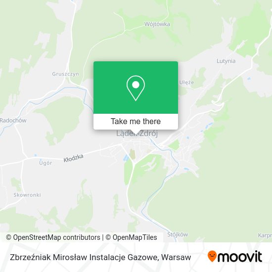 Zbrzeźniak Mirosław Instalacje Gazowe map