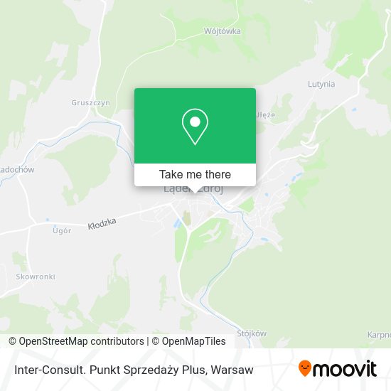 Inter-Consult. Punkt Sprzedaży Plus map