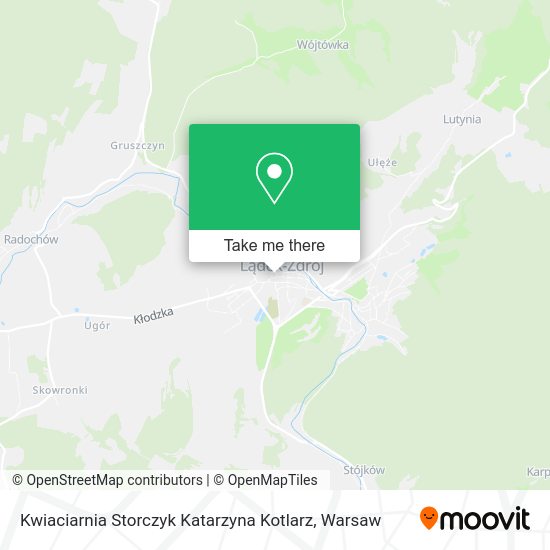 Kwiaciarnia Storczyk Katarzyna Kotlarz map