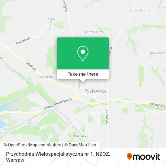 Przychodnia Wielospecjalistyczna nr 1. NZOZ map