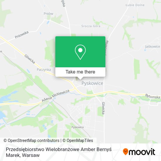 Przedsiębiorstwo Wielobranżowe Amber Bernyś Marek map